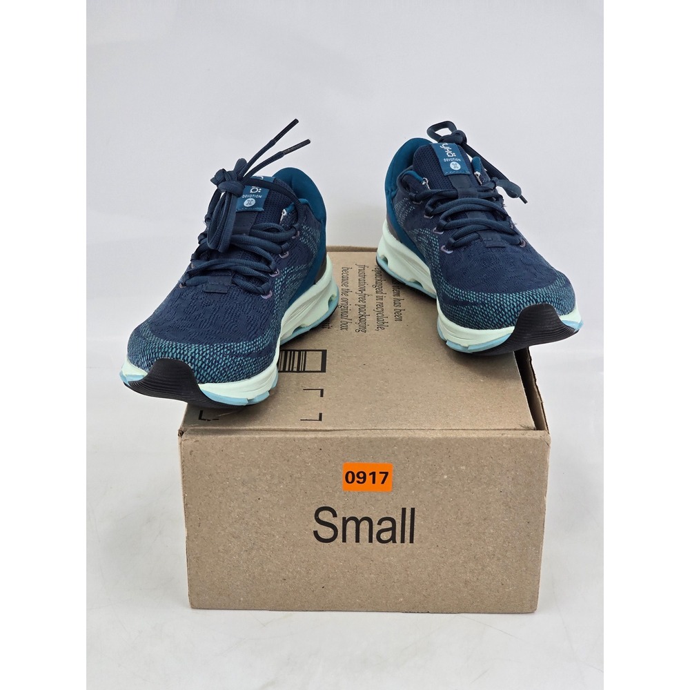 Ryka Devotion X Walking Shoes Womens 6.5W Blue Iridescent Reflective - Excellent
